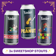 Load image into Gallery viewer, Sweetshop Stouts - 3 x 440ml cans