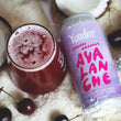Load image into Gallery viewer, Cherry Coconut Avalanche Pastry Sour Beer Red Fruit Beer Snowball Scene