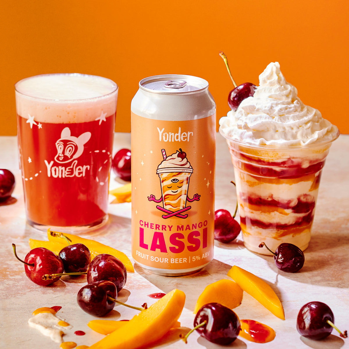 Cherry Mango Lassi