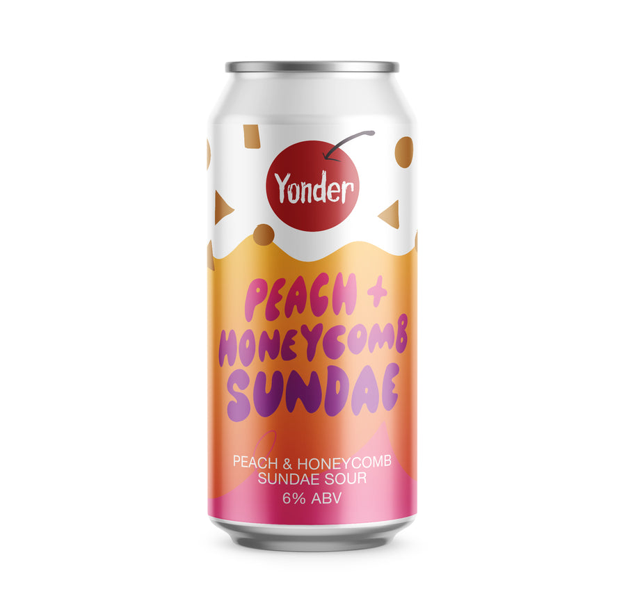 Peach + Honeycomb Sundae - 440ml can