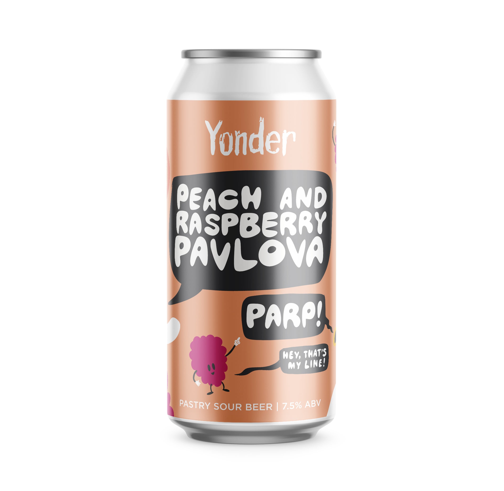 Peach and Raspberry Pavlova - Sour Beer – Yonder Brewing