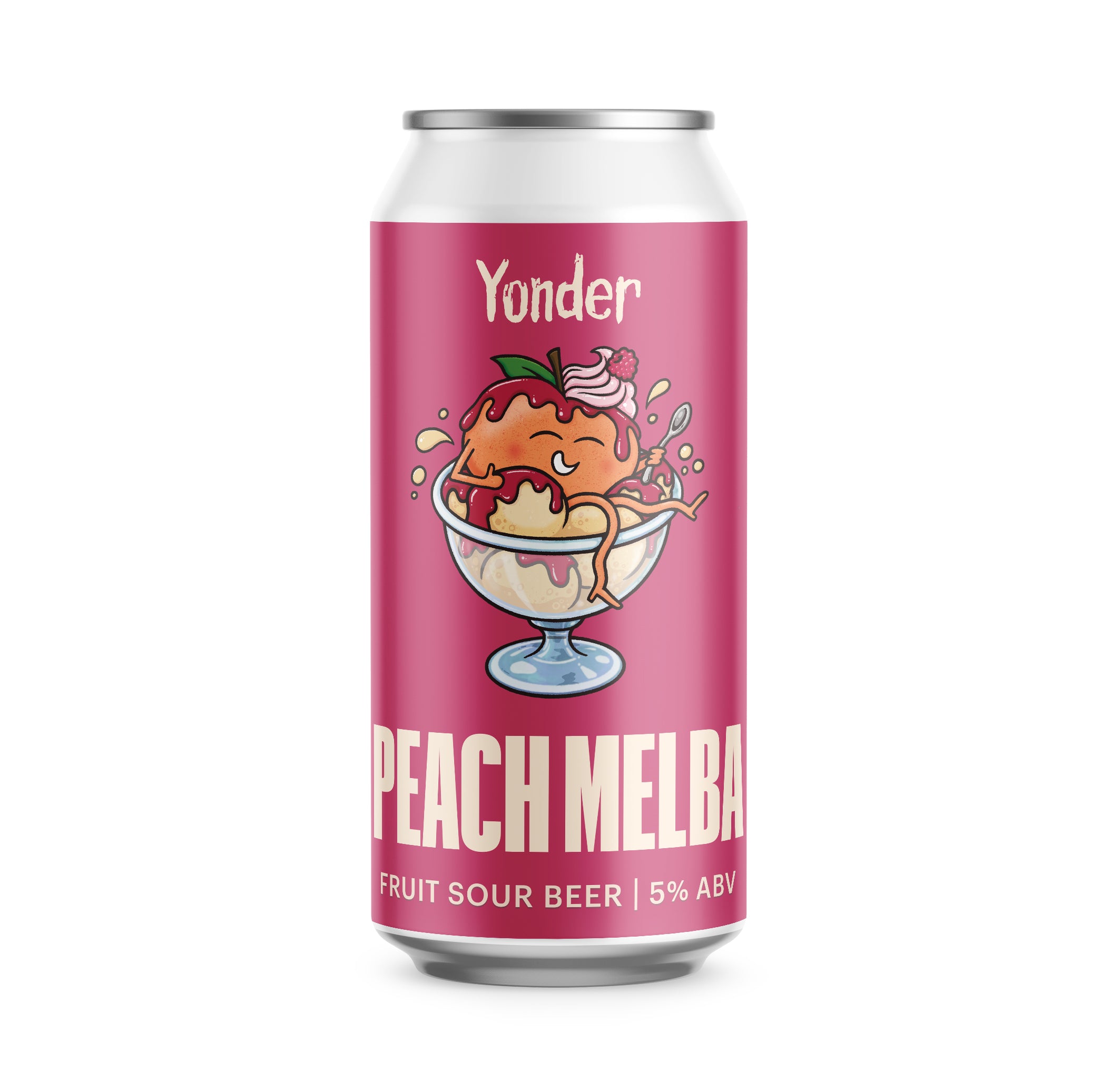 Peach Melba - 440ml can – Yonder Brewing & Blending Limited