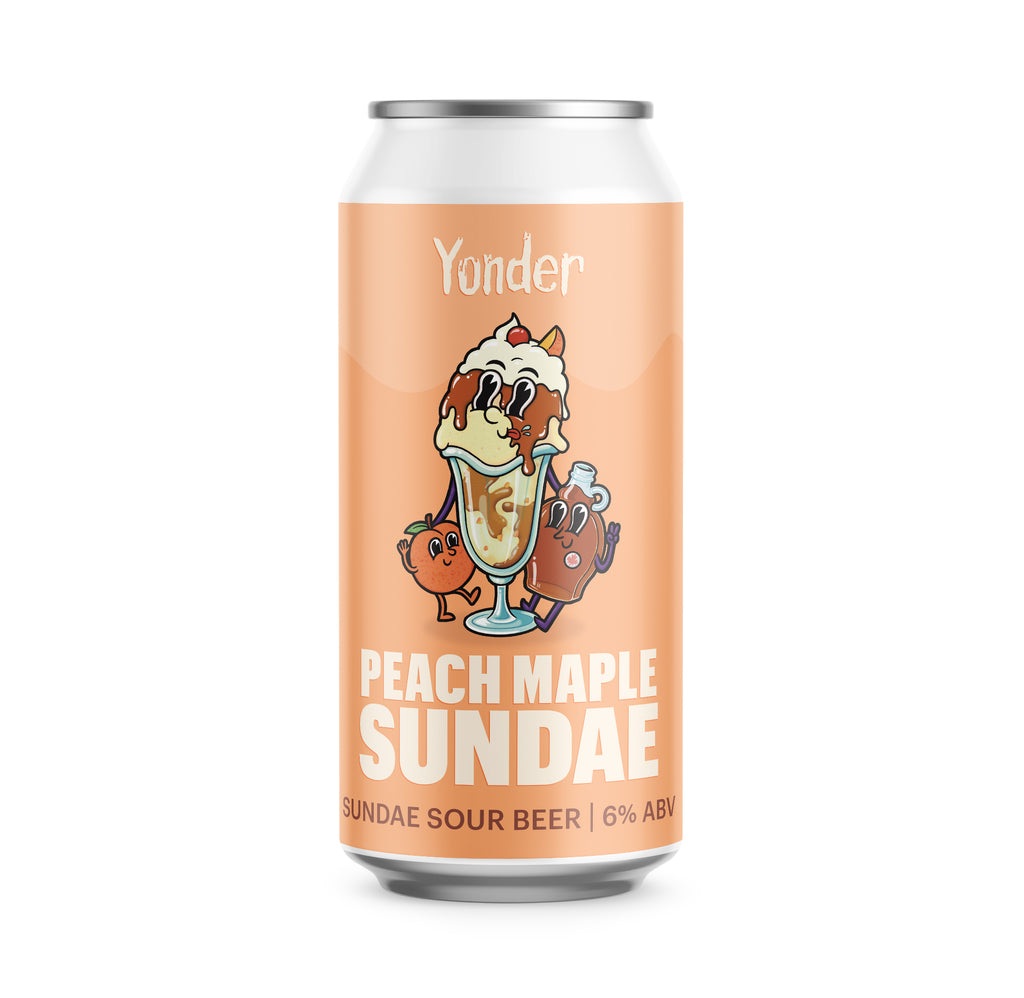 Peach Maple Sundae