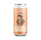 Peach Maple Sundae