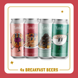 Load image into Gallery viewer, Breakfast Menu Sours &amp; Stouts  - 4 x 440ml cans

