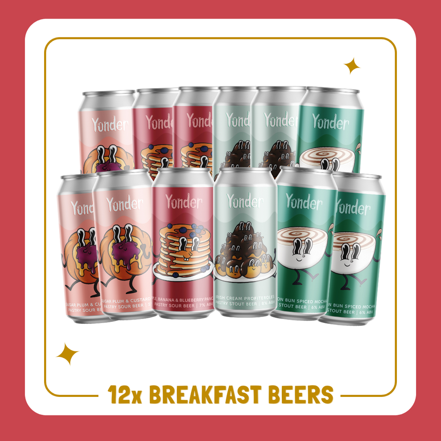Breakfast Menu 12 Pack  - 12 x 440ml cans