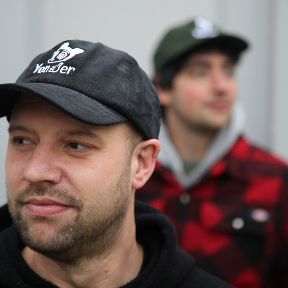 Branded Corduroy Cap