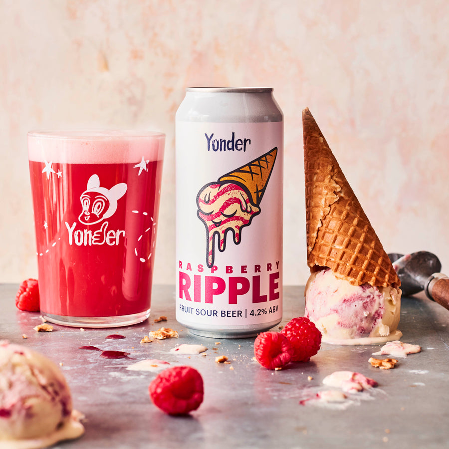 Sour Beer Raspberry Raspberry Ripple - Sour Beer – Yonder Brewing & Blending Limited