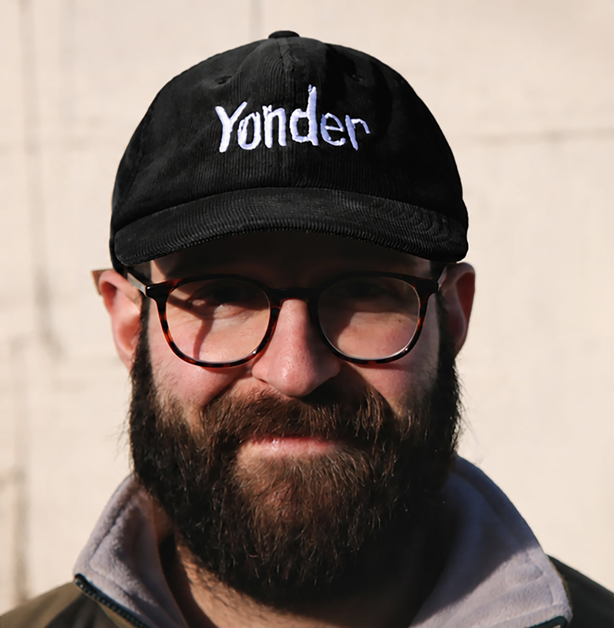 Branded Corduroy Cap