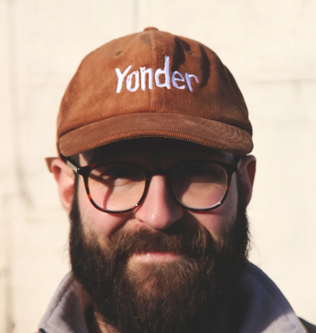 Branded Corduroy Cap