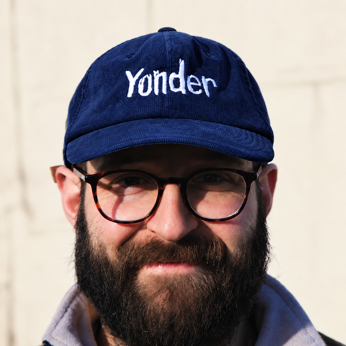 Branded Corduroy Cap