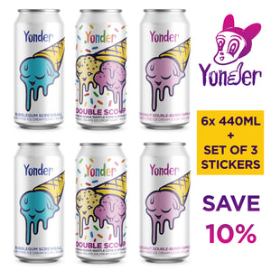 Scoop Trilogy: Six-Pack + Stickers