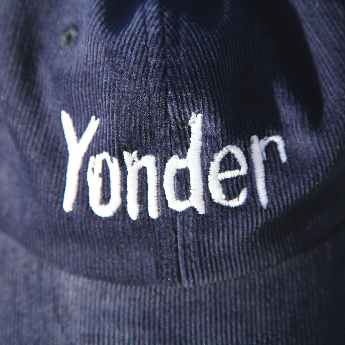 Branded Corduroy Cap