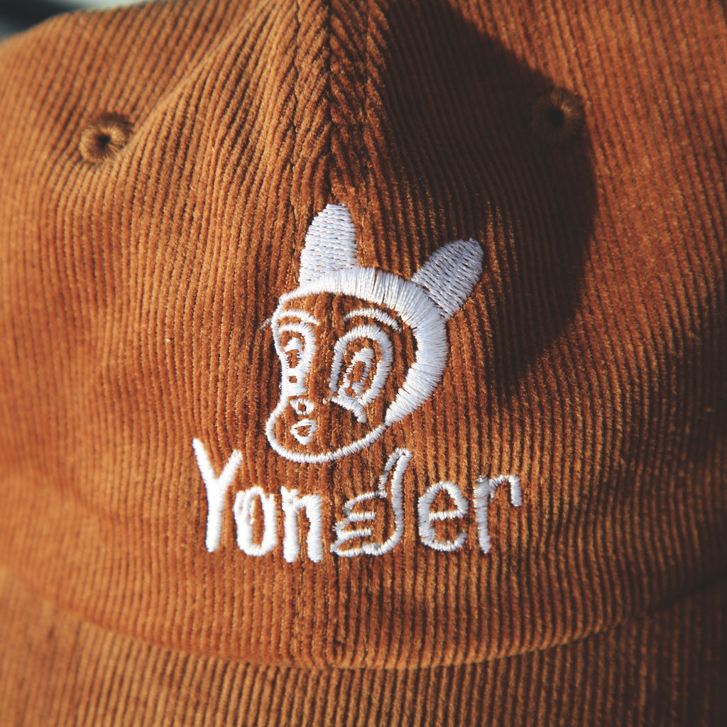 Branded Corduroy Cap