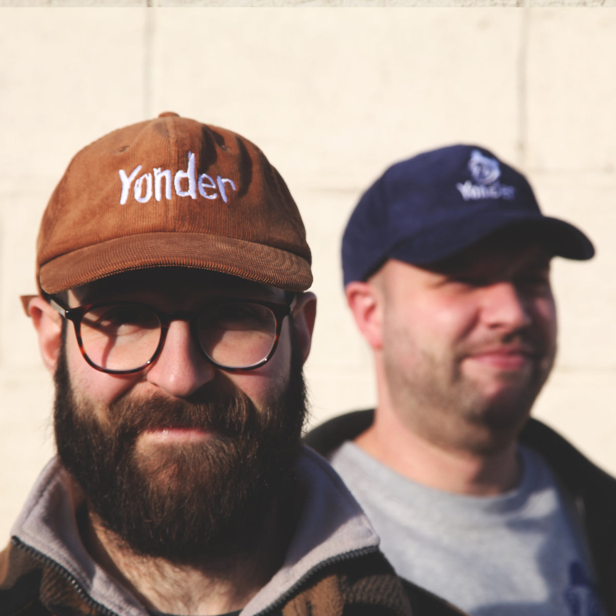 Branded Corduroy Cap