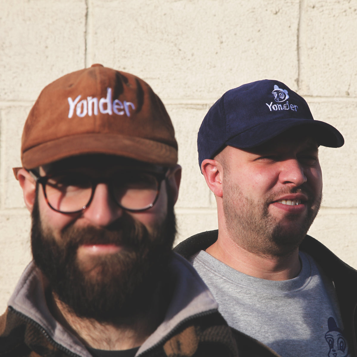 Branded Corduroy Cap